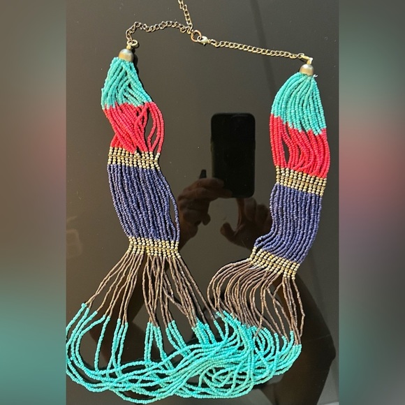 Chloe & Isabel Women's Seed Bead Boho Multistrand Necklace Multicolor - Picture 6 of 11